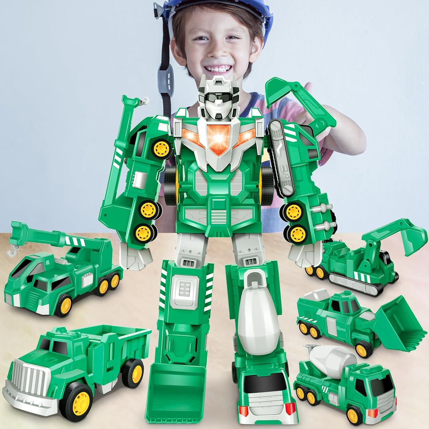 Juguetes Robot Transformador Laradola 5 en 1 para Niños