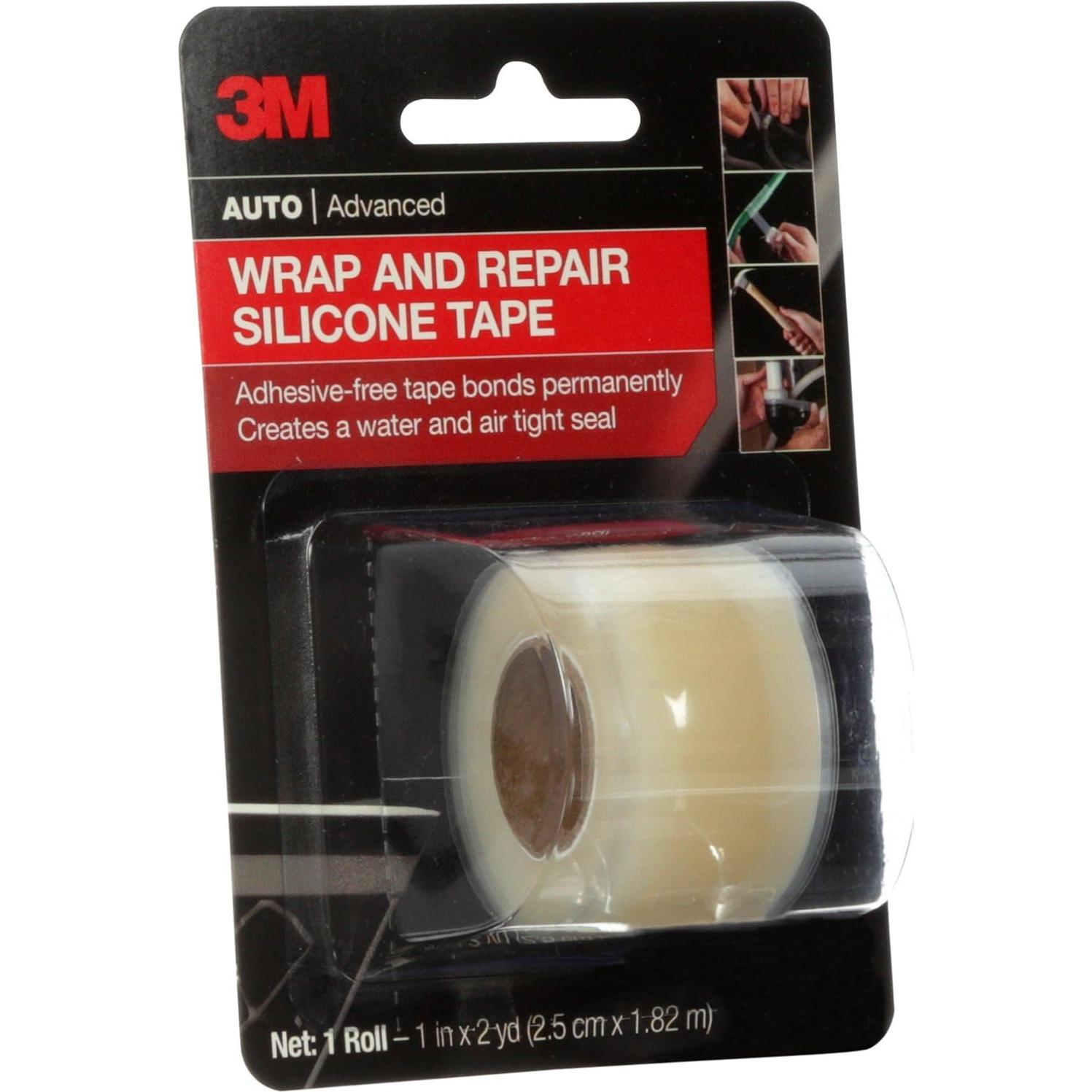 Cinta de Silicona 3M Wrap and Repair 1.83 m Transparente