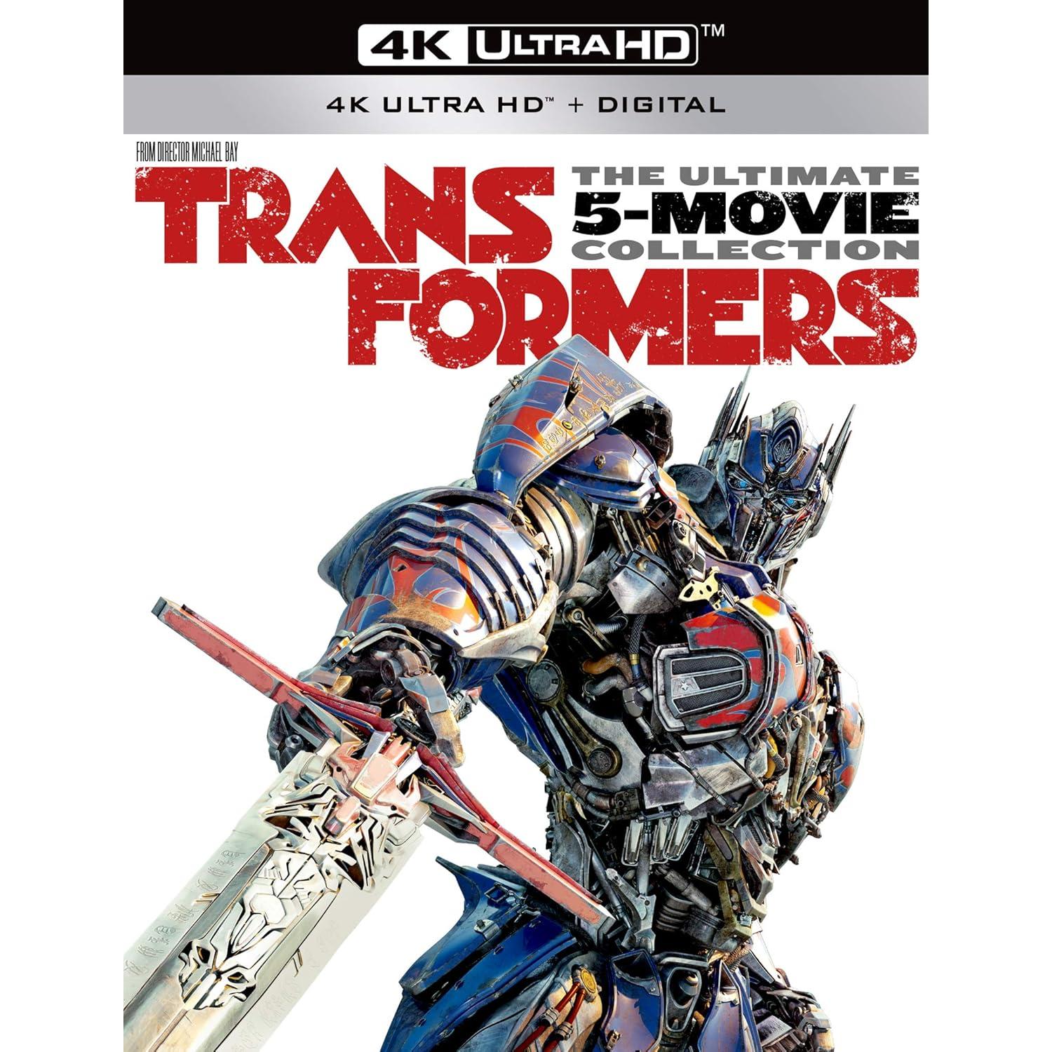 Transformers Colección 5 Películas 4K Ultra HD Digital
