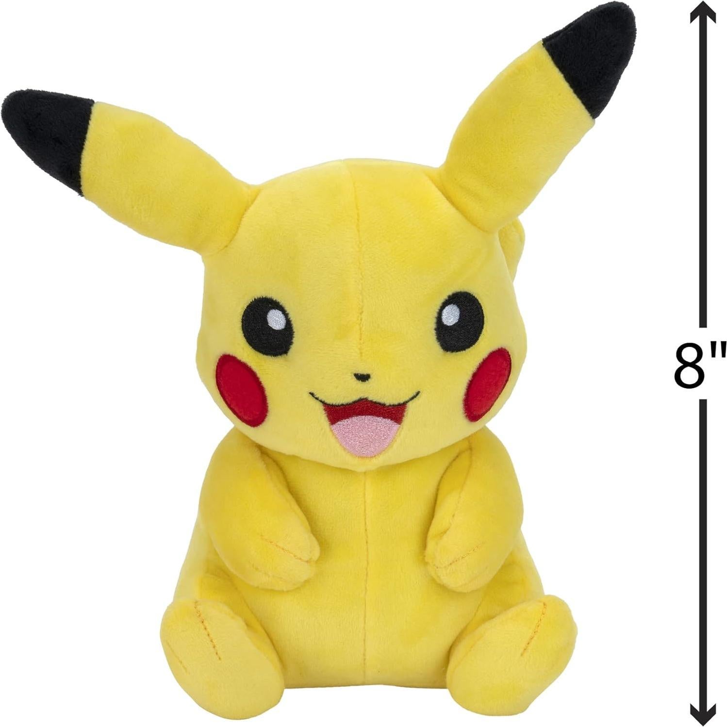 Peluche Pikachu Oficial 20 cm Ultra Suave - Juguete Pokémon