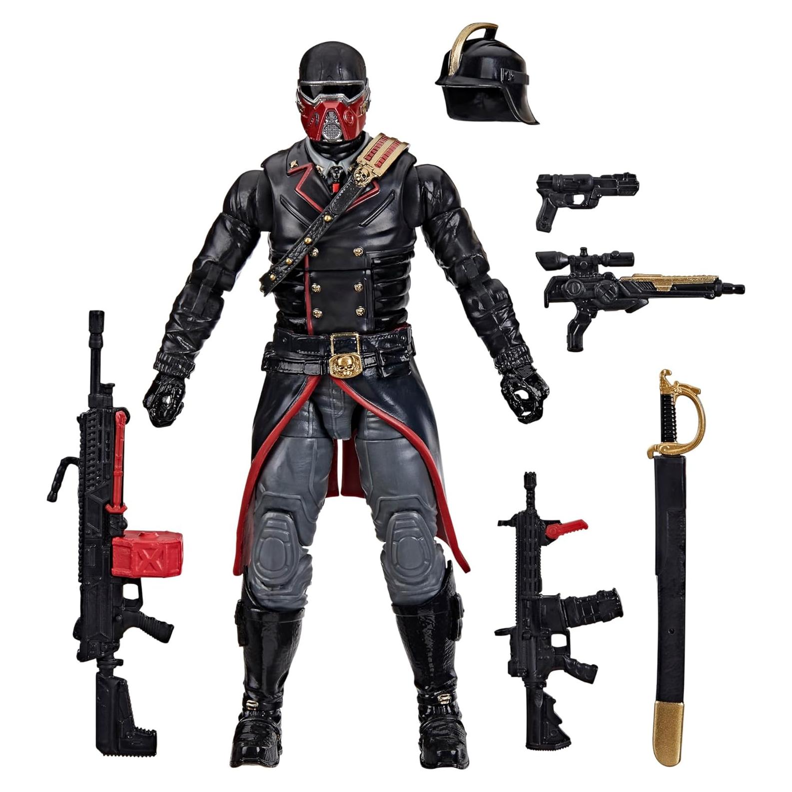 Figura de Acción G.I. Joe Iron Grenadier 6" Hasbro con 12 Accesorios