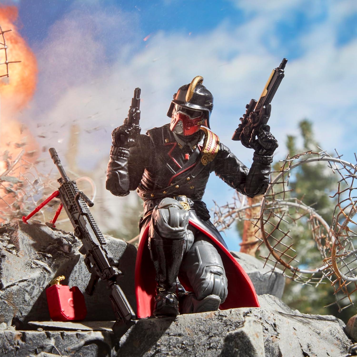 Figura de Acción G.I. Joe Iron Grenadier 6" Hasbro con 12 Accesorios