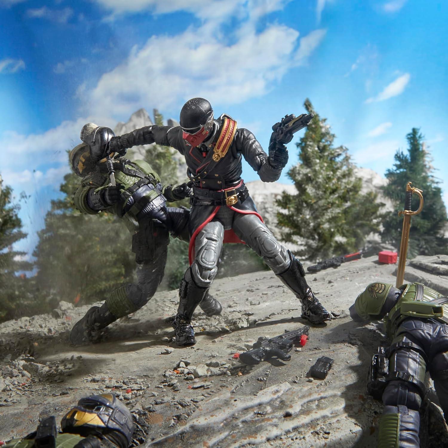 Figura de Acción G.I. Joe Iron Grenadier 6" Hasbro con 12 Accesorios