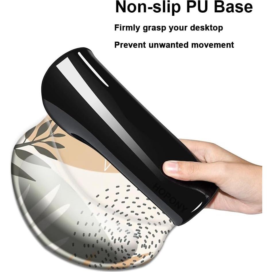 Alfombrilla de Ratón HOPONY con Soporte Ergonómico para Muñeca