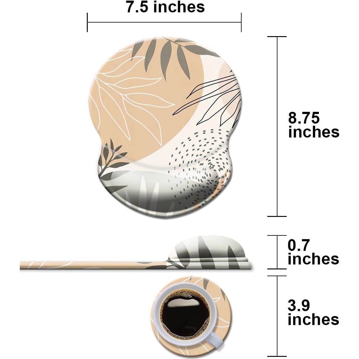 Alfombrilla de Ratón HOPONY con Soporte Ergonómico para Muñeca