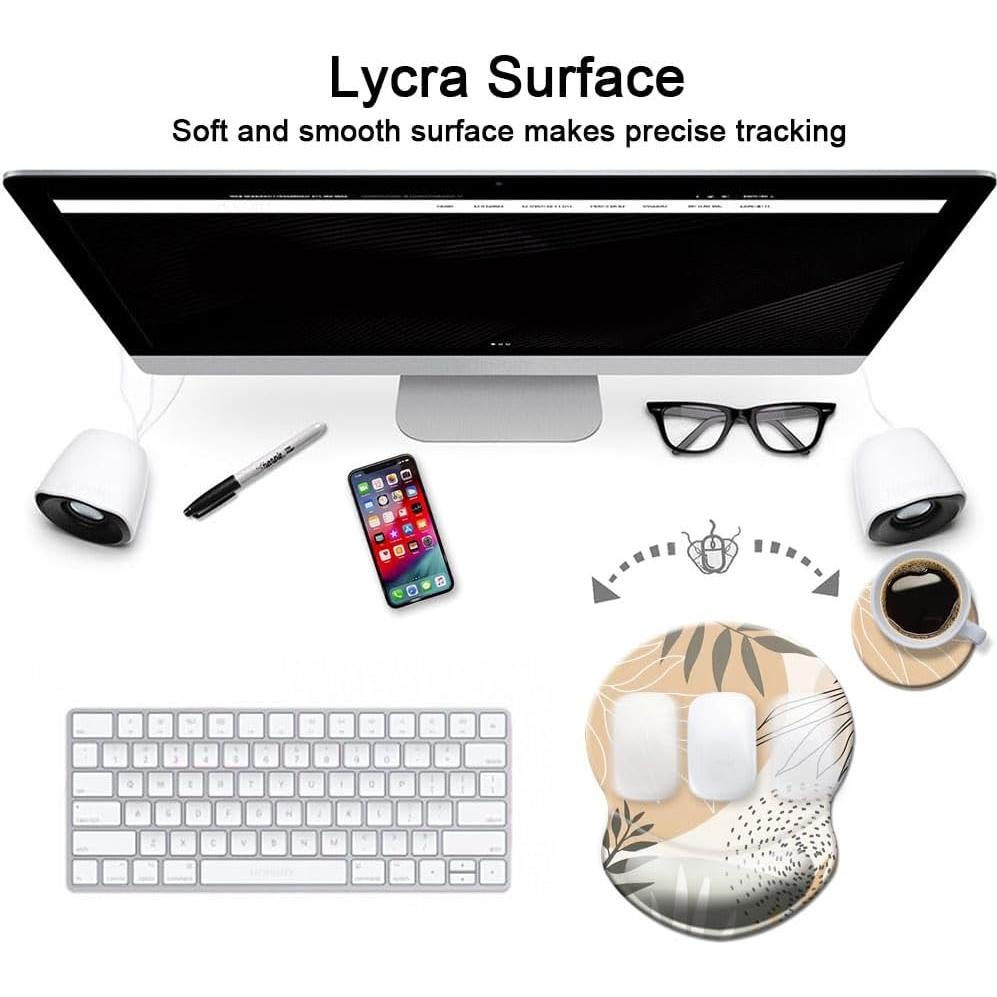 Alfombrilla de Ratón HOPONY con Soporte Ergonómico para Muñeca