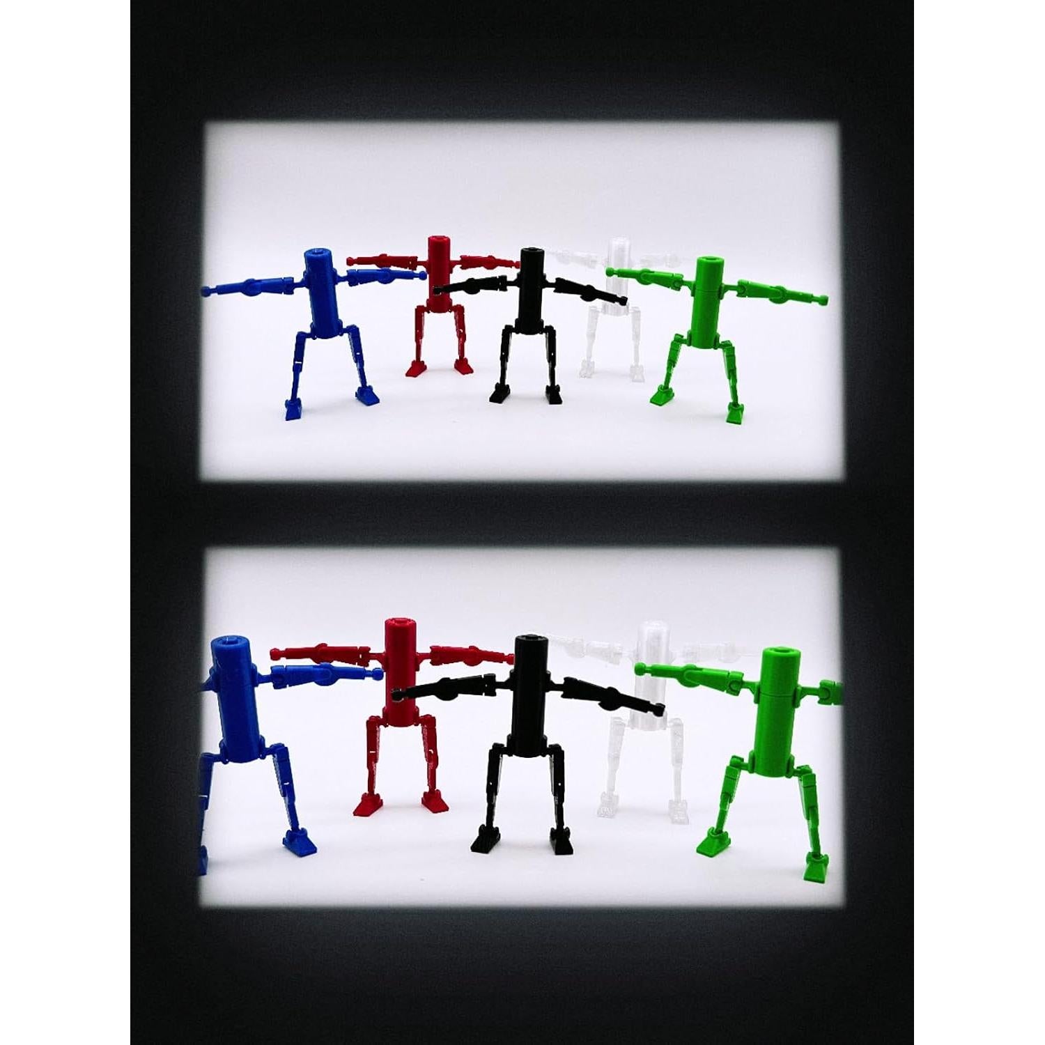 Robot Móvil 3D Enttgo T13 Juguete Creativo Azul