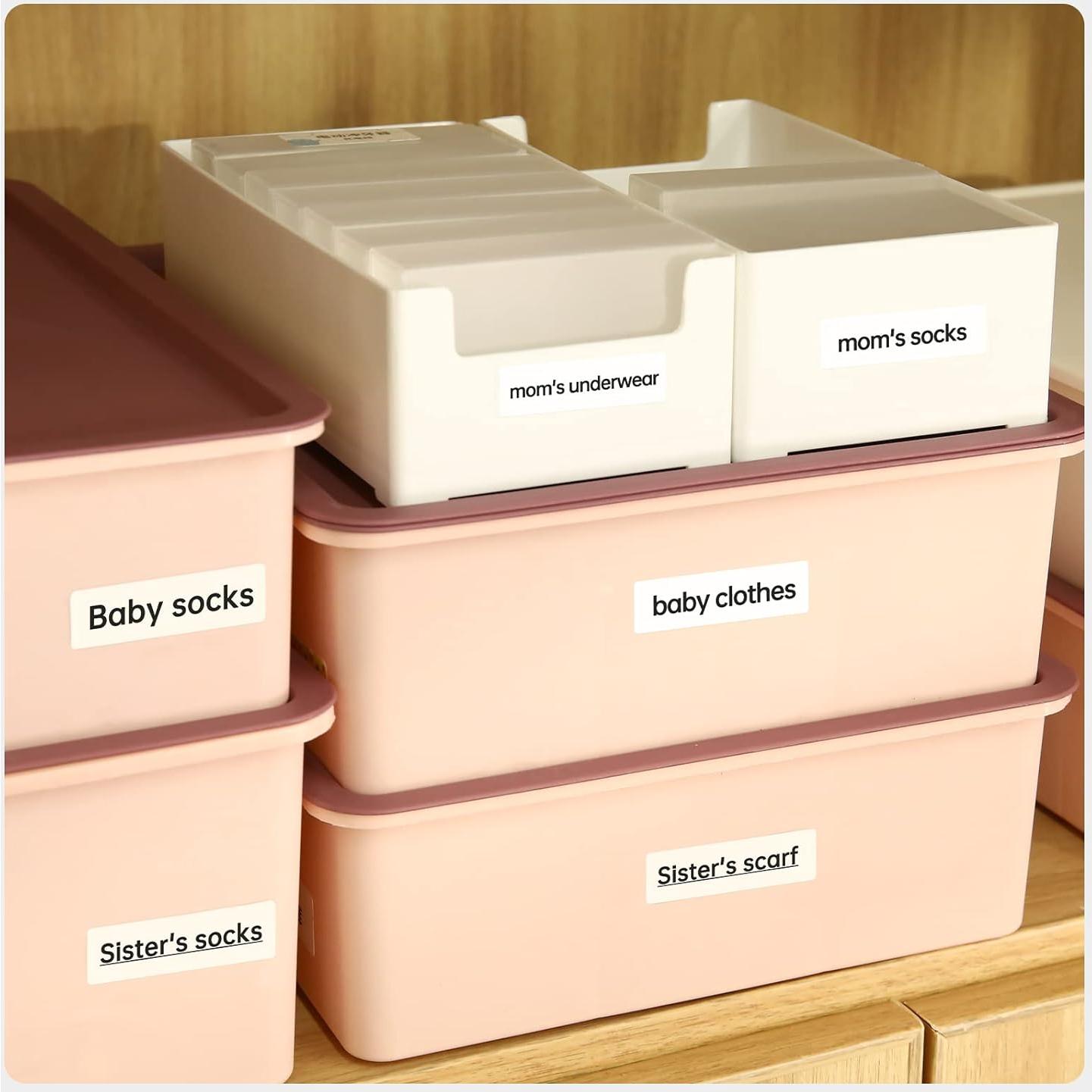 Cinta de Etiquetas NIIMBOT D101, 17x45mm, 140 Etiquetas Blancas