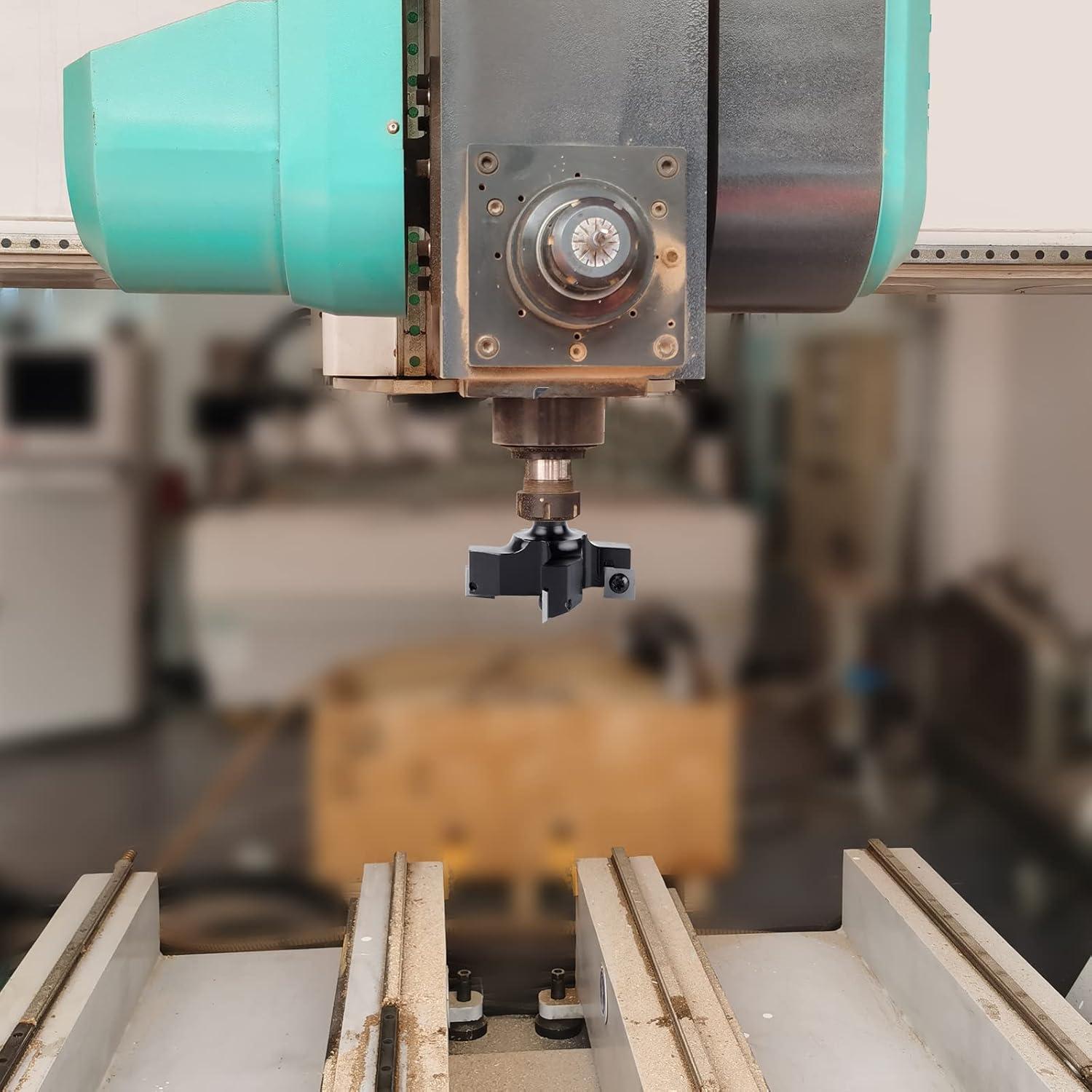 Fresa de Superficie BINSTAK 6,35 cm Carburo 4 Alas CNC