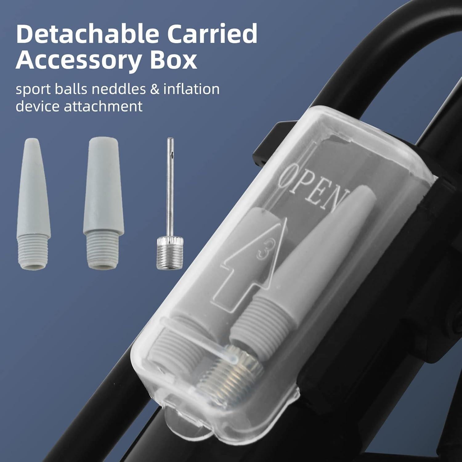 Bomba de Aire Portátil TOOLITIN para Bicicletas y Pelotas