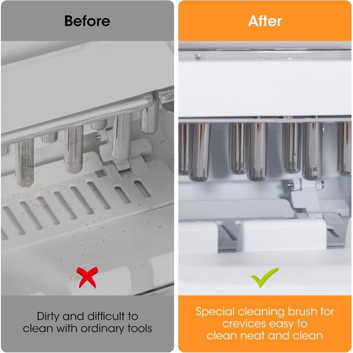 Kit de limpieza para máquinas de hielo AIEVE 10 piezas