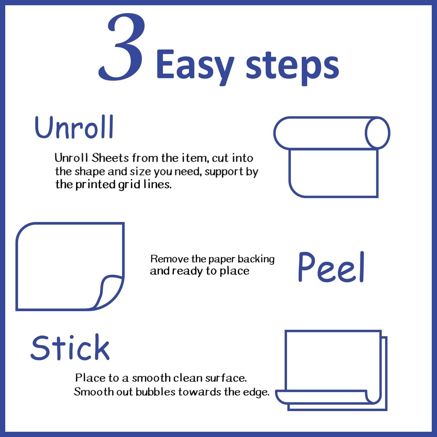 Papel Pizarra Blanca Autoadhesivo AcrossSea 243.84 cm