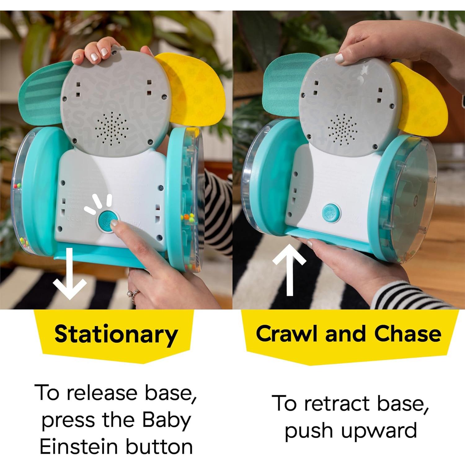 Juguete interactivo Baby Einstein Chase & Tap Earl para gatear