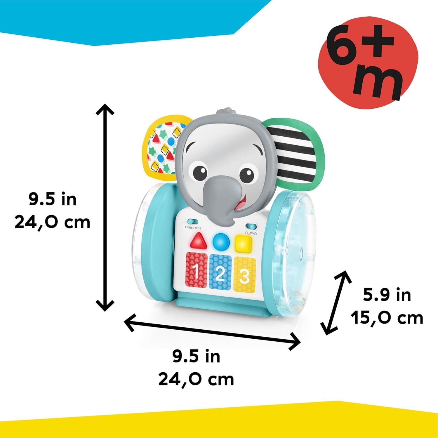 Juguete interactivo Baby Einstein Chase & Tap Earl para gatear