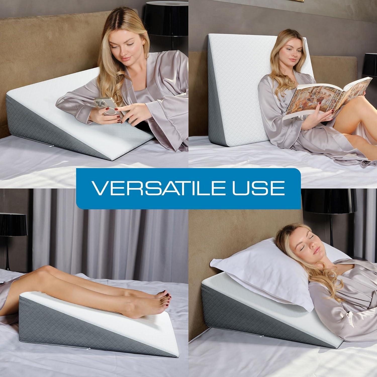 Almohada Cuña Extra Ancha Kölbs 19.05 cm Espuma Viscoelástica