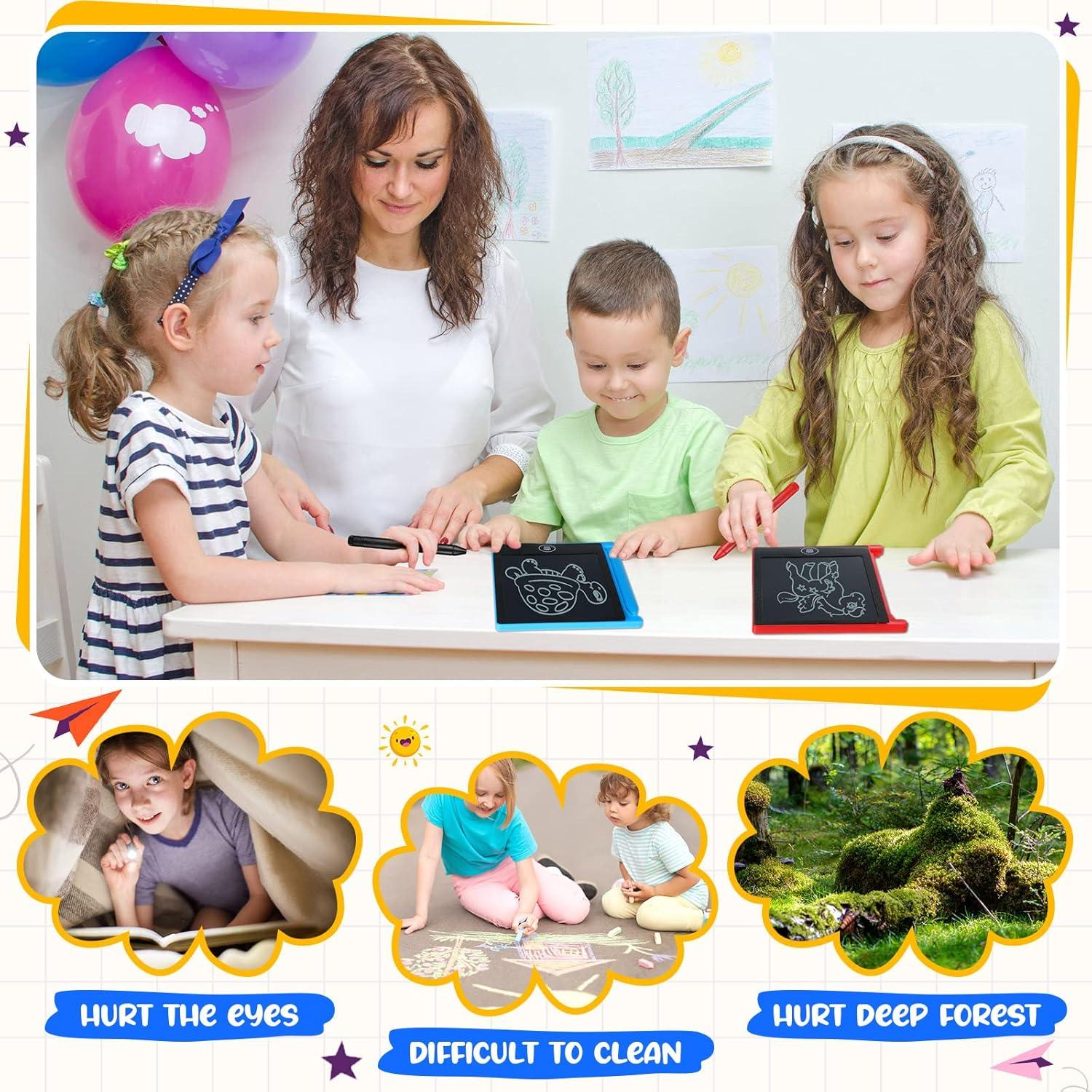 Nezyo 16 Piezas Mini Tableta LCD 11.94x8.89cm Colorida