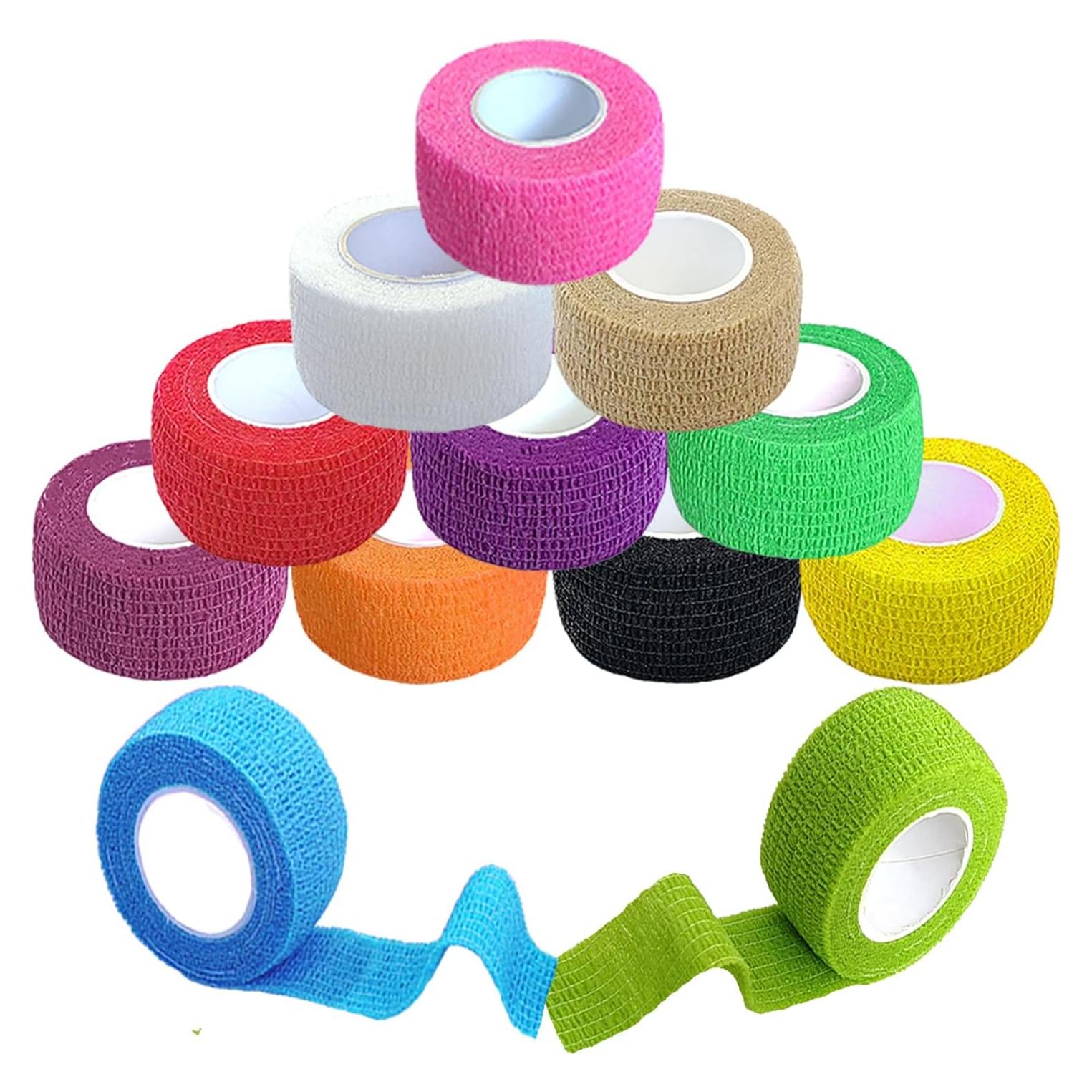 Paquete de 12 vendajes autoadhesivos Erewa 2.5 cm x 4.5 m