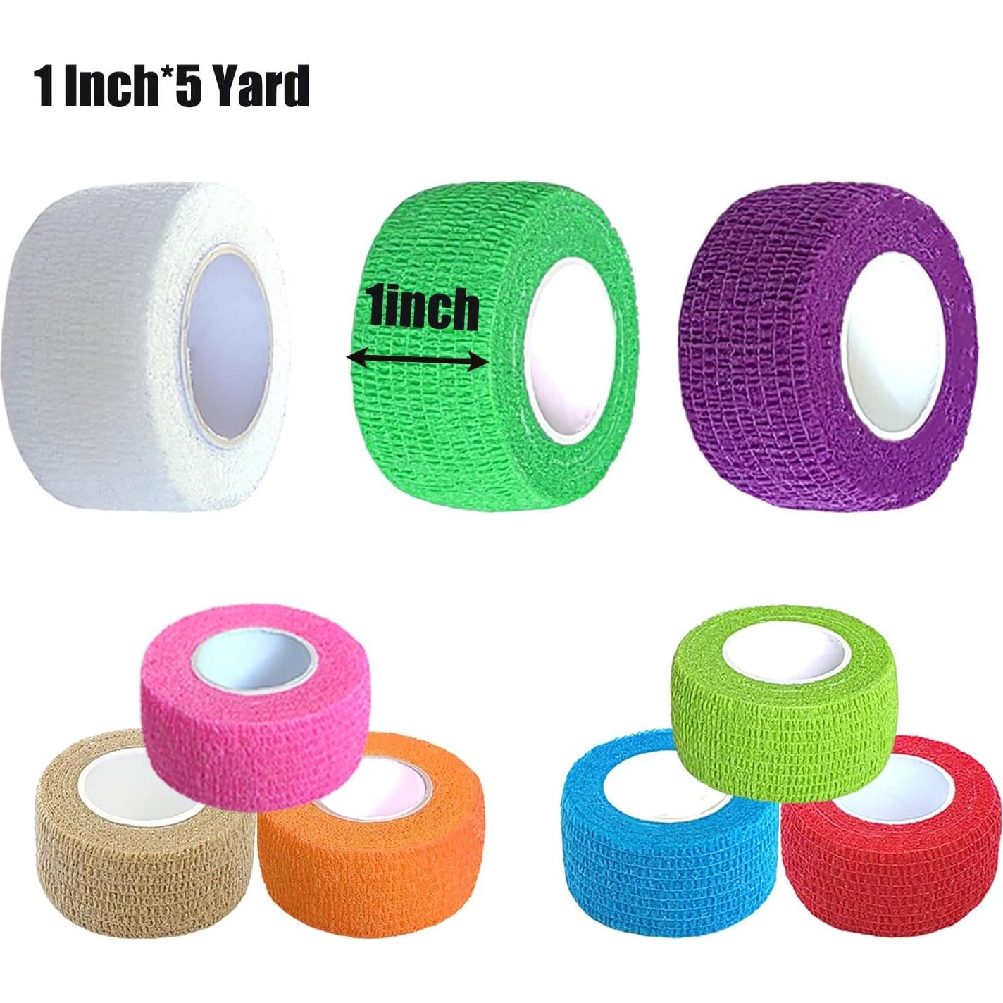 Paquete de 12 vendajes autoadhesivos Erewa 2.5 cm x 4.5 m