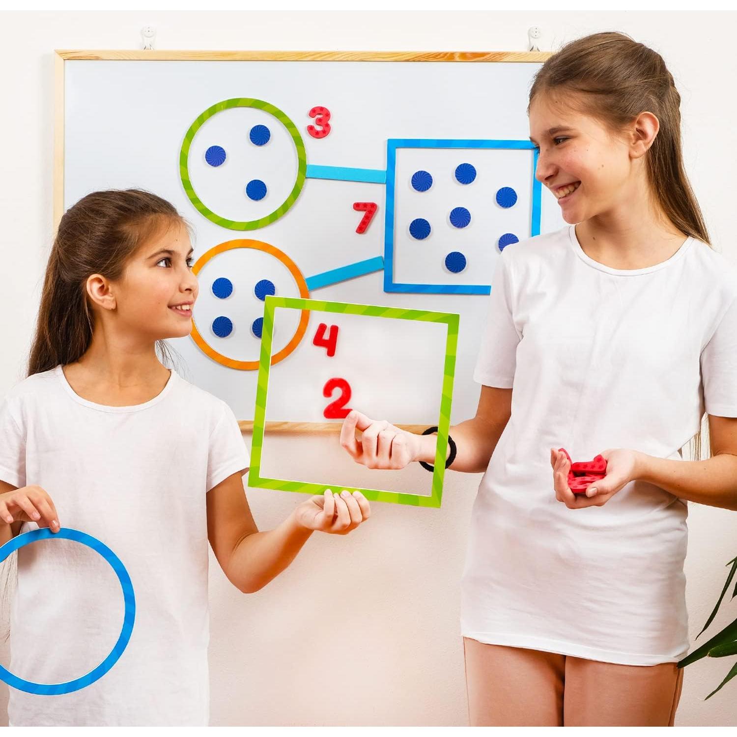 Juego de Vínculos Numéricos Magnéticos Simply Magic 75 Piezas