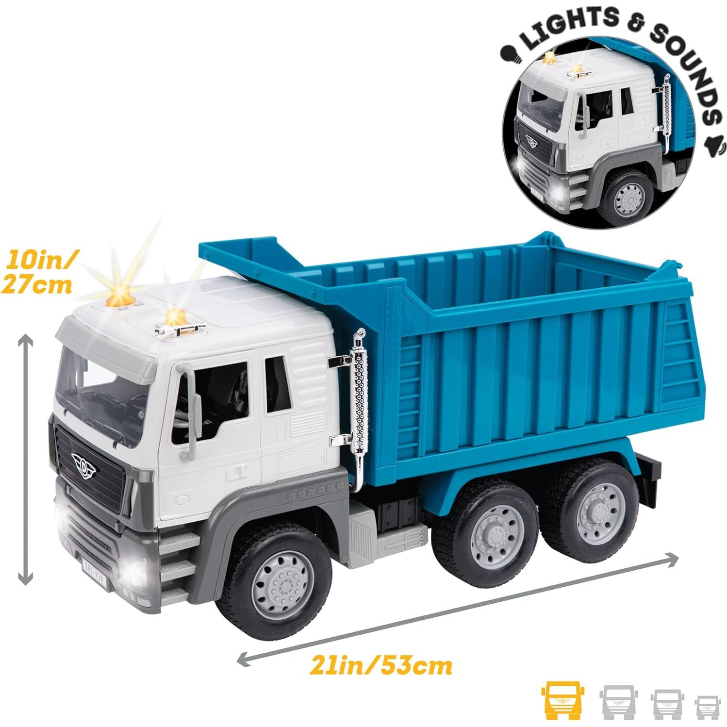 Camión Volquete Grande Driven by Battat 47.6cm Juguete 3+