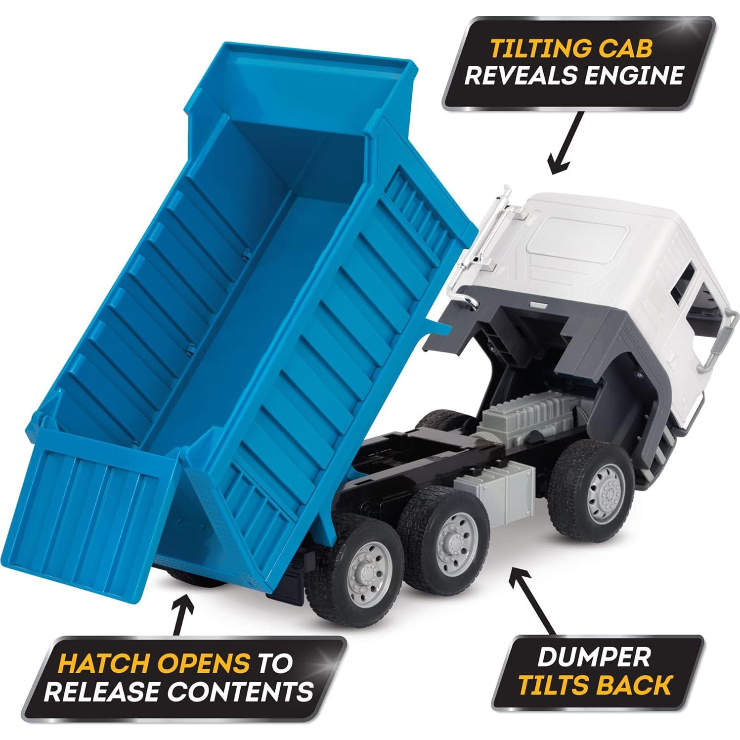 Camión Volquete Grande Driven by Battat 47.6cm Juguete 3+