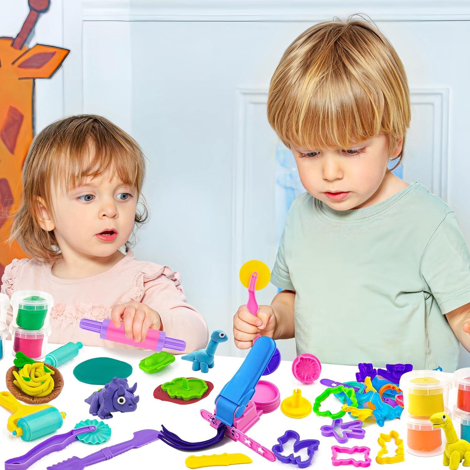 Set de Herramientas de Plastilina Oun Nana 22 Pcs para Niños