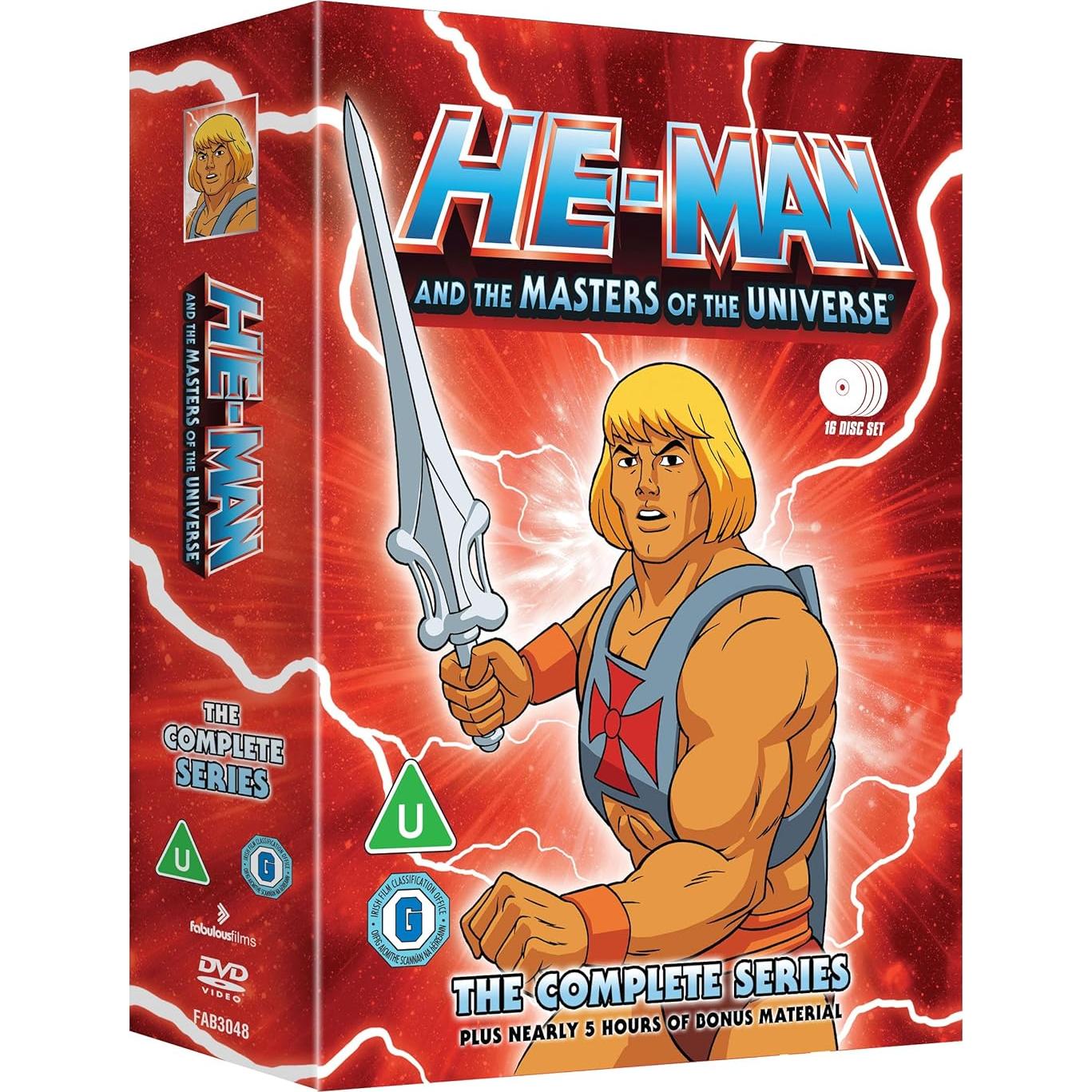 He-Man Serie Completa DVD 130 Episodios 46h 35m