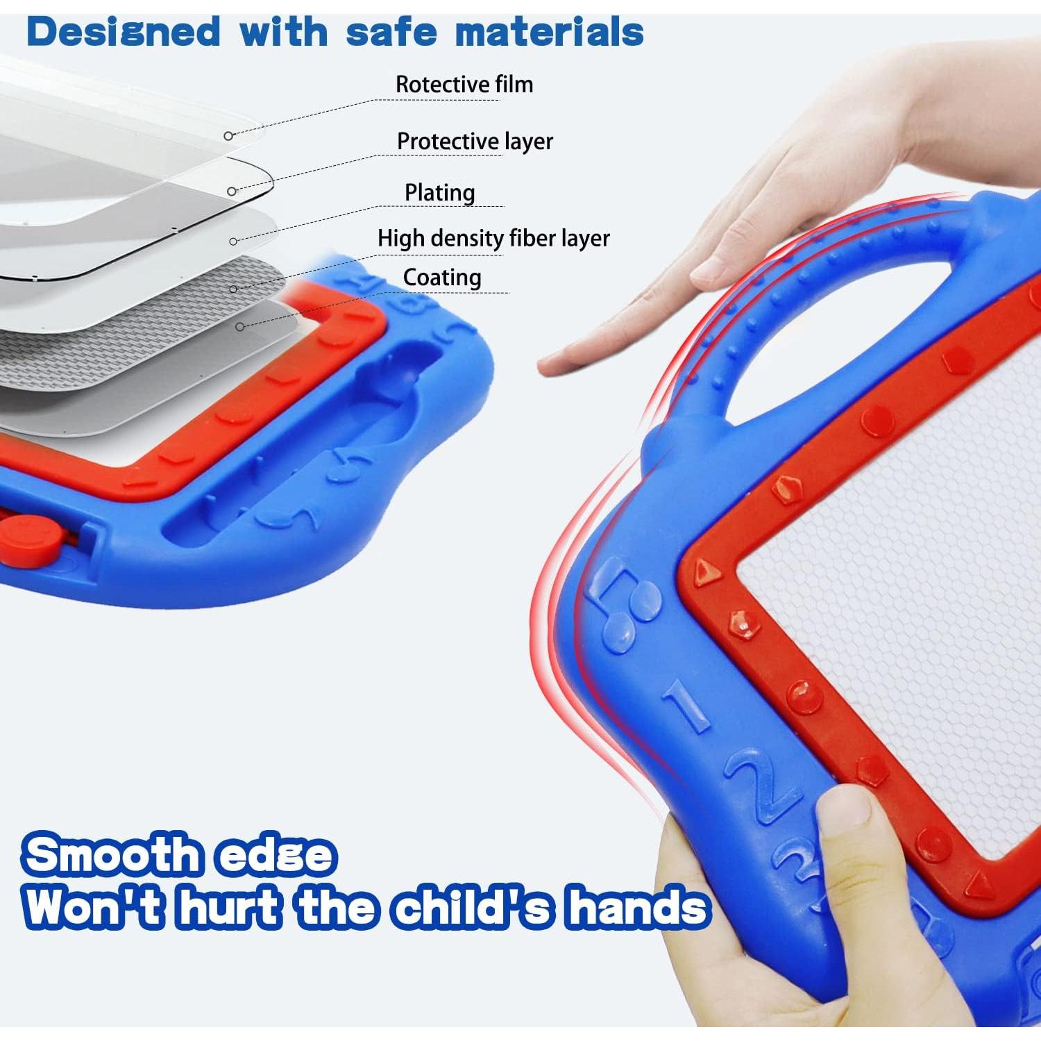 Set de 6 Tableros Doodle Magnéticos para Niños - YI-YANG-AII