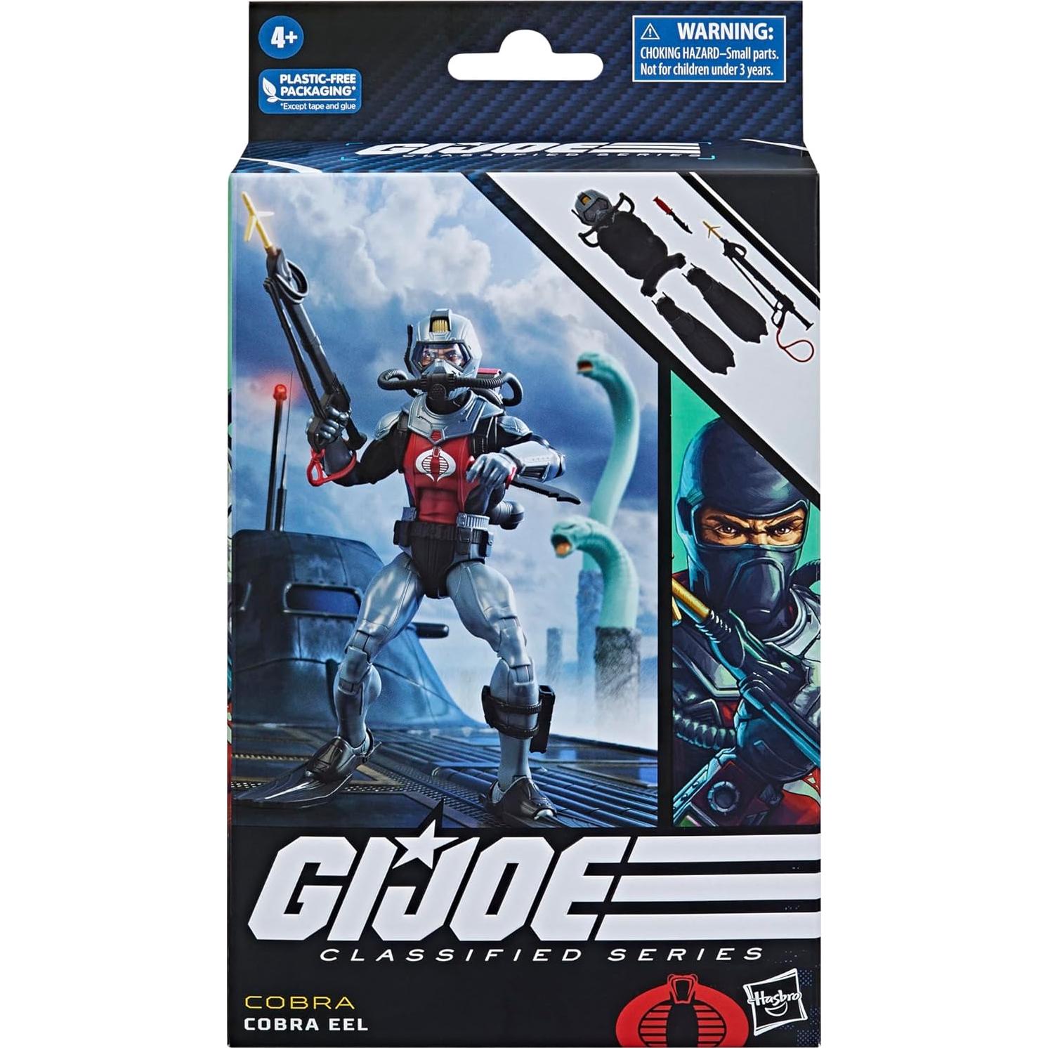 Figura de Acción G.I. Joe Cobra EEL 15 cm con Accesorios