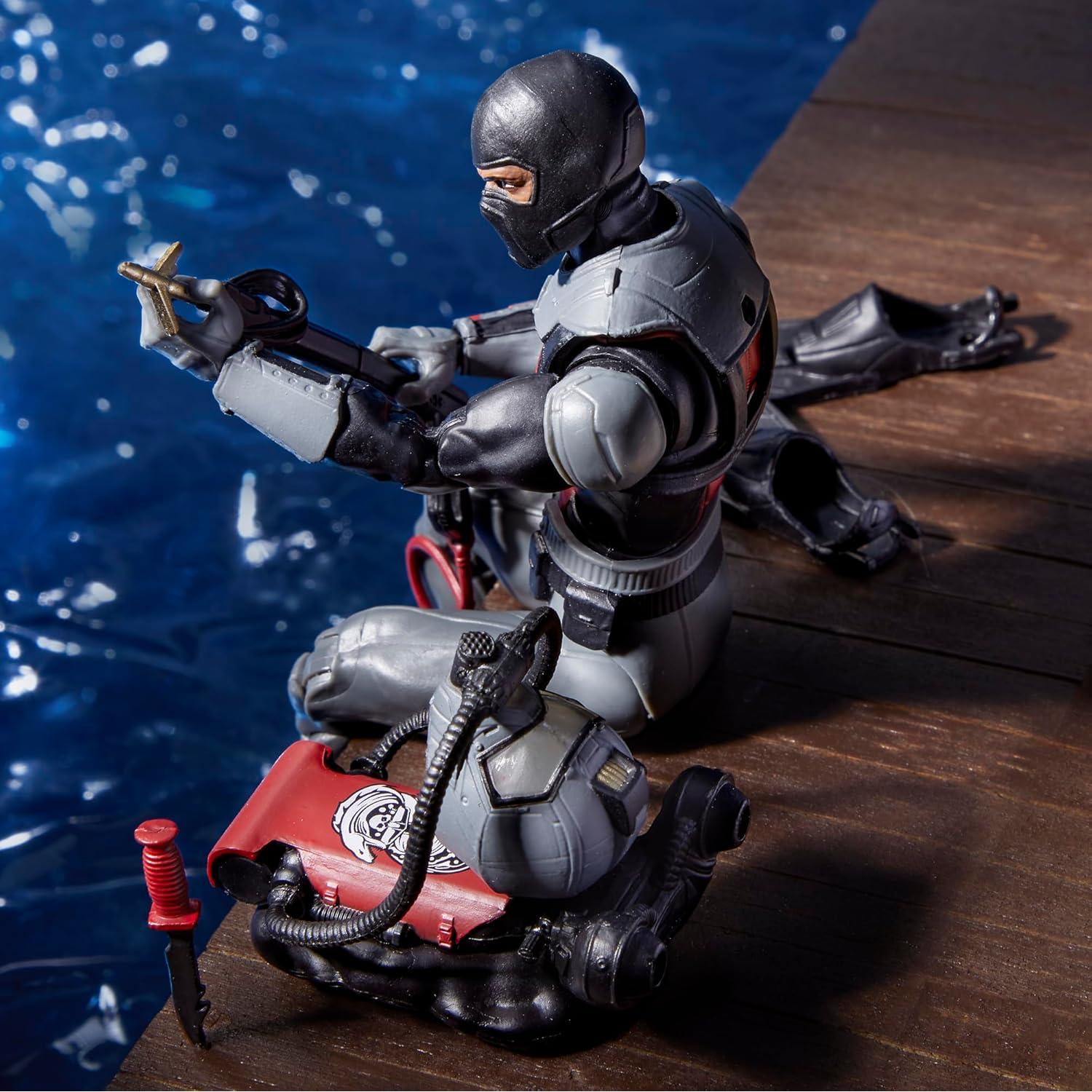 Figura de Acción G.I. Joe Cobra EEL 15 cm con Accesorios