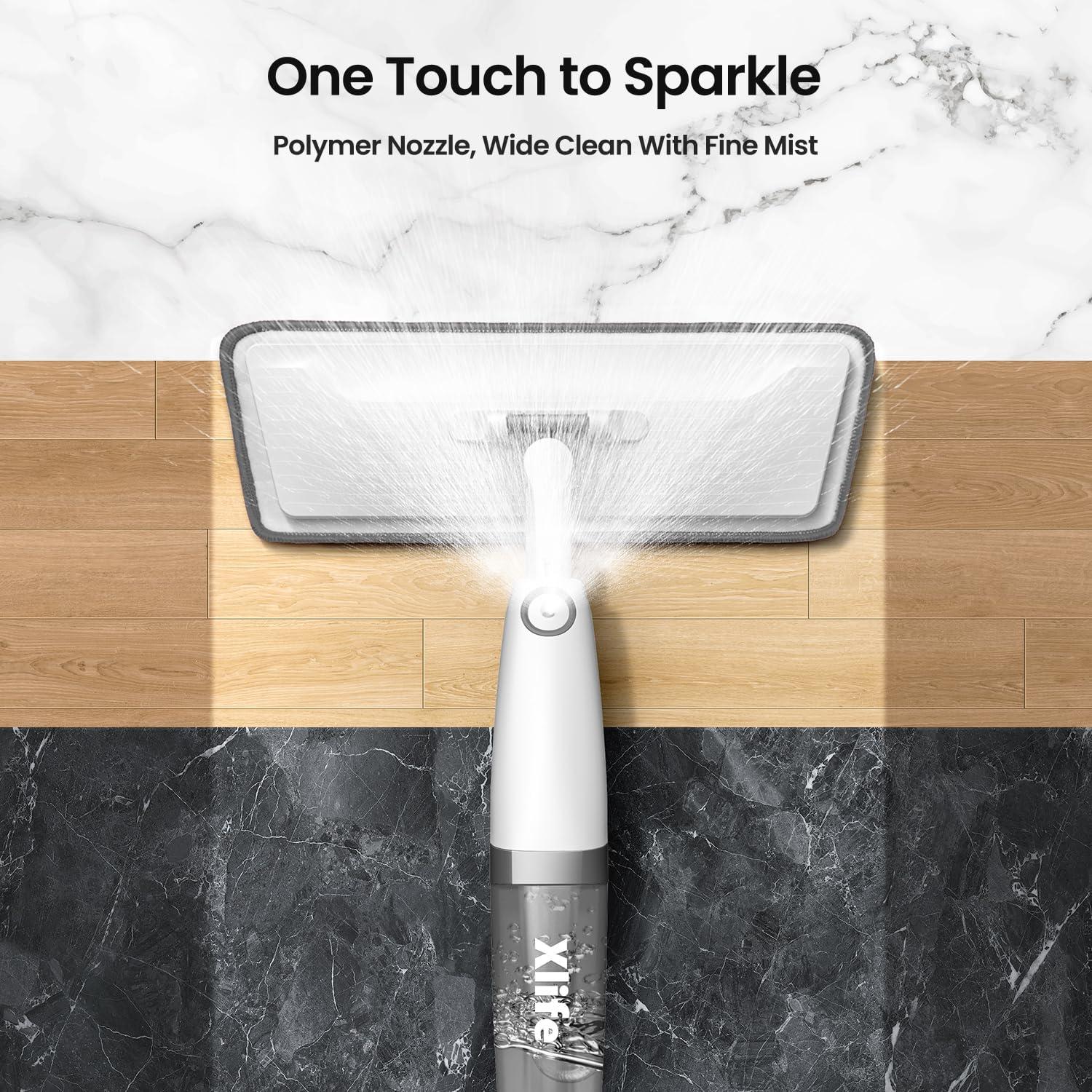 Mopa Spray Xlife con 3 Paños Lavables para Pisos 580ml