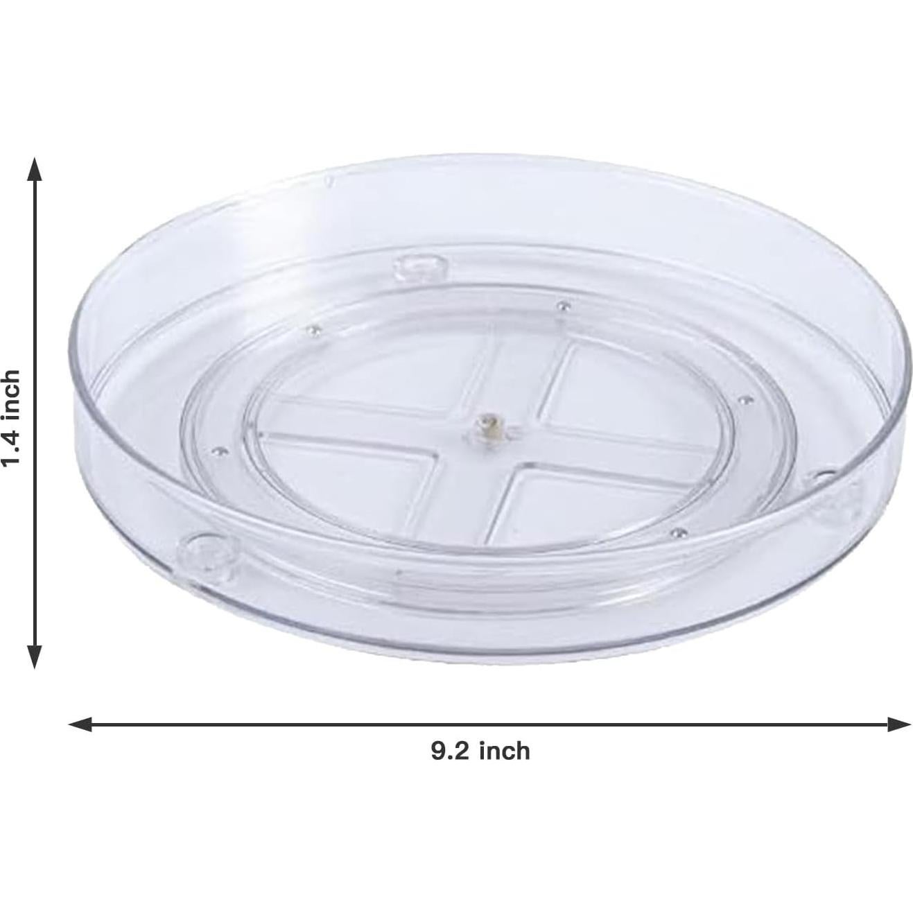 Organizador Giratorio Claro BuRuiJi 1 Nivel 23 cm Antideslizante