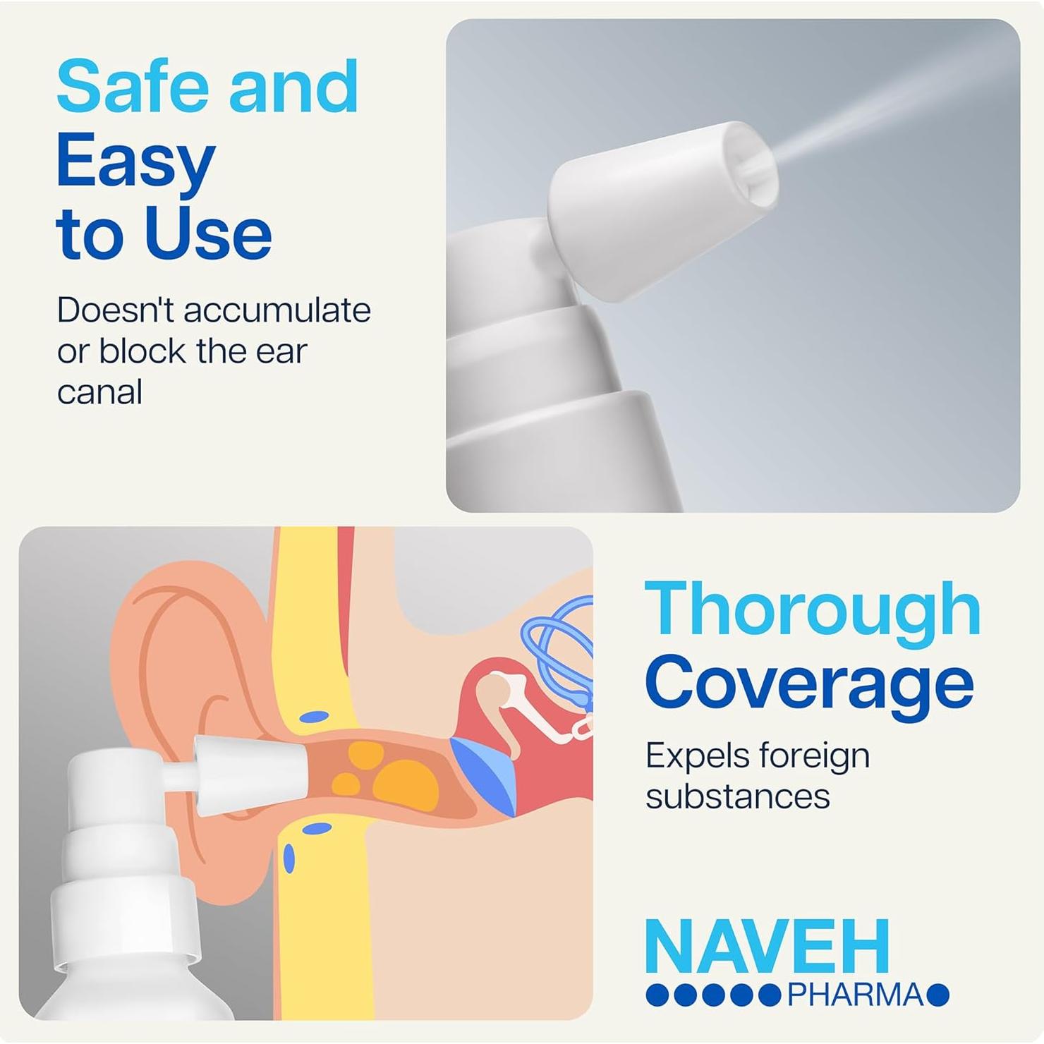 Naveh Pharma Remedio para Oídos Picantes 14.79 ml - Spray Alivio