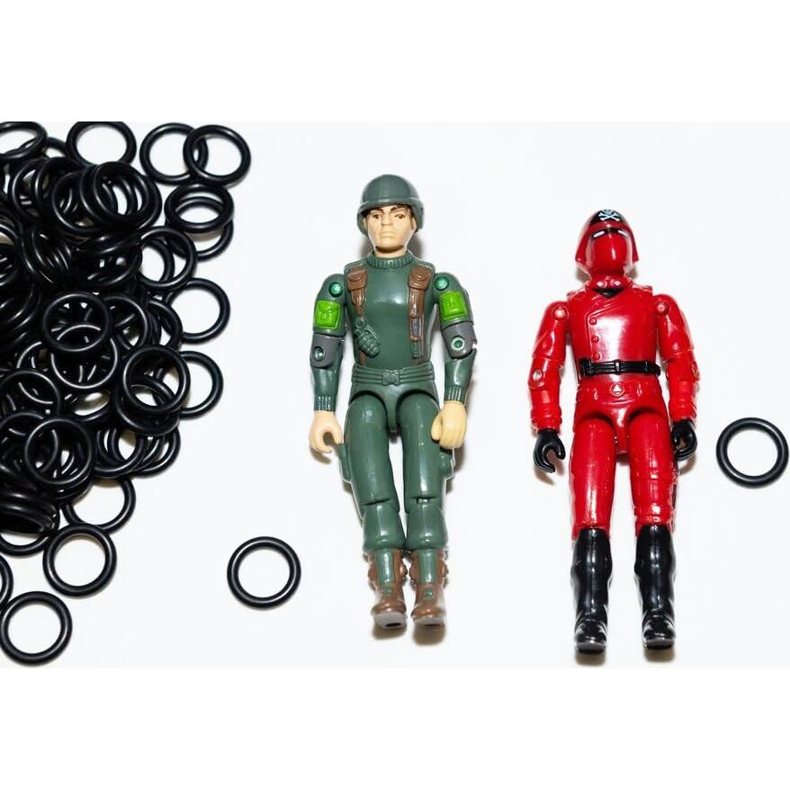 O-Ring Bizhala 1,11 cm Compatible Cinturones G.I. Joe - 50 pcs