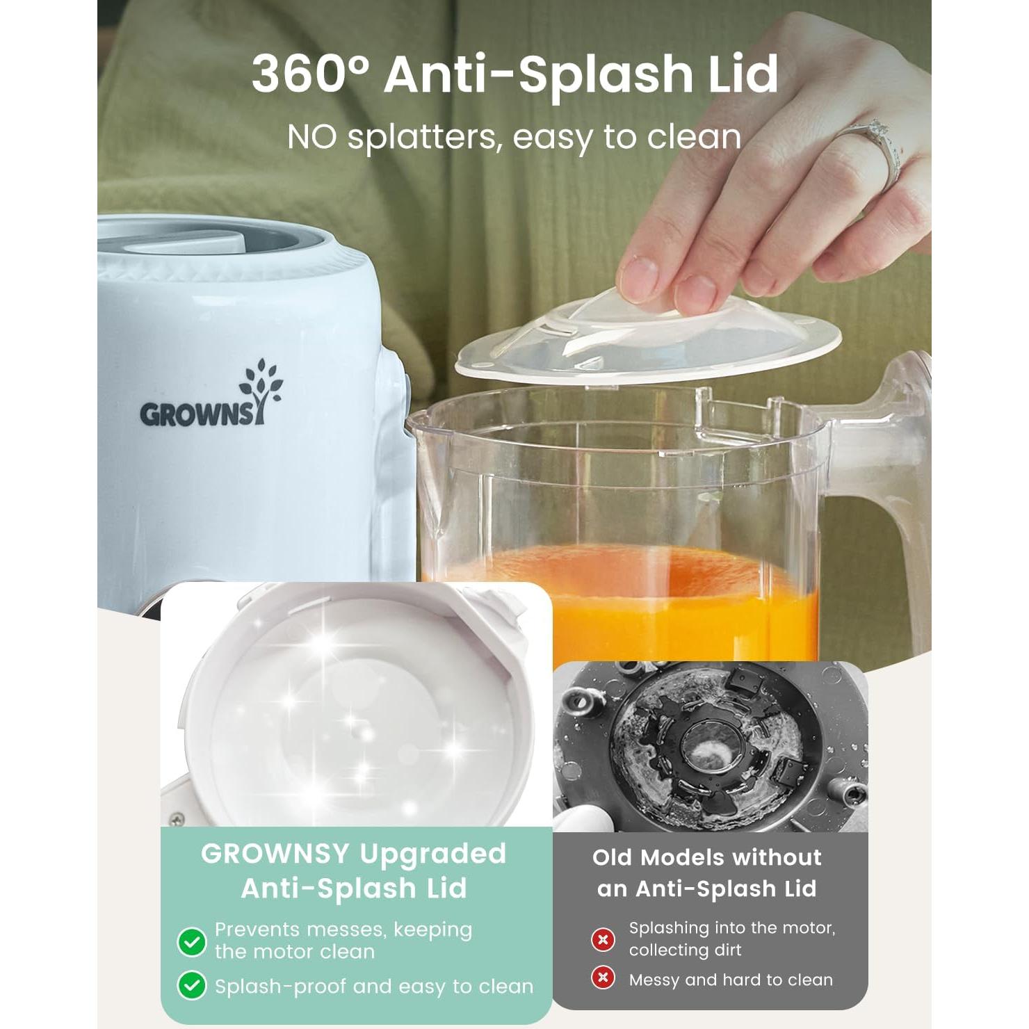 Procesador de Alimentos para Bebés GROWNSY 5800E Azul 2kg