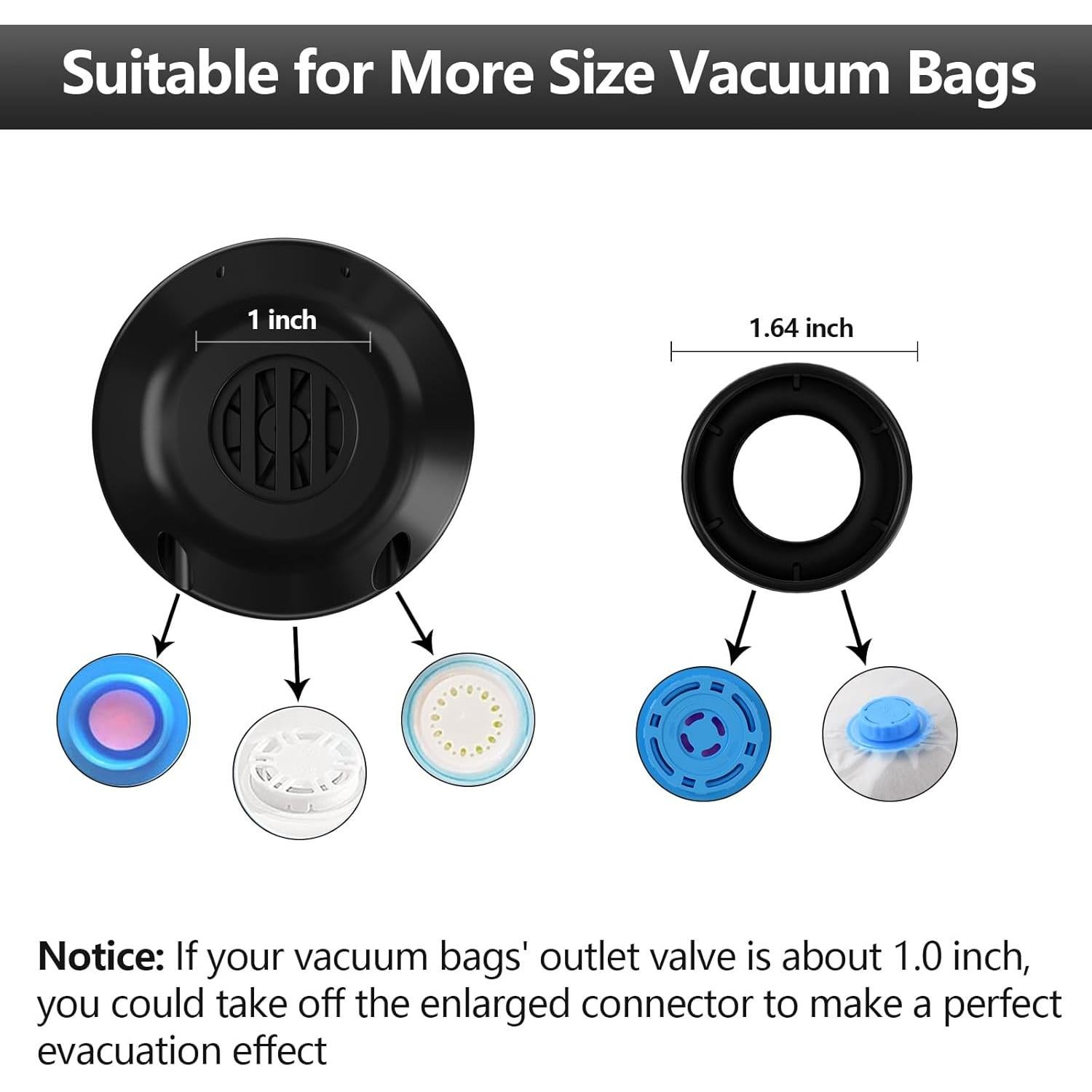 Bomba Eléctrica Portátil BAMCOO para Bolsas de Vacío 230g