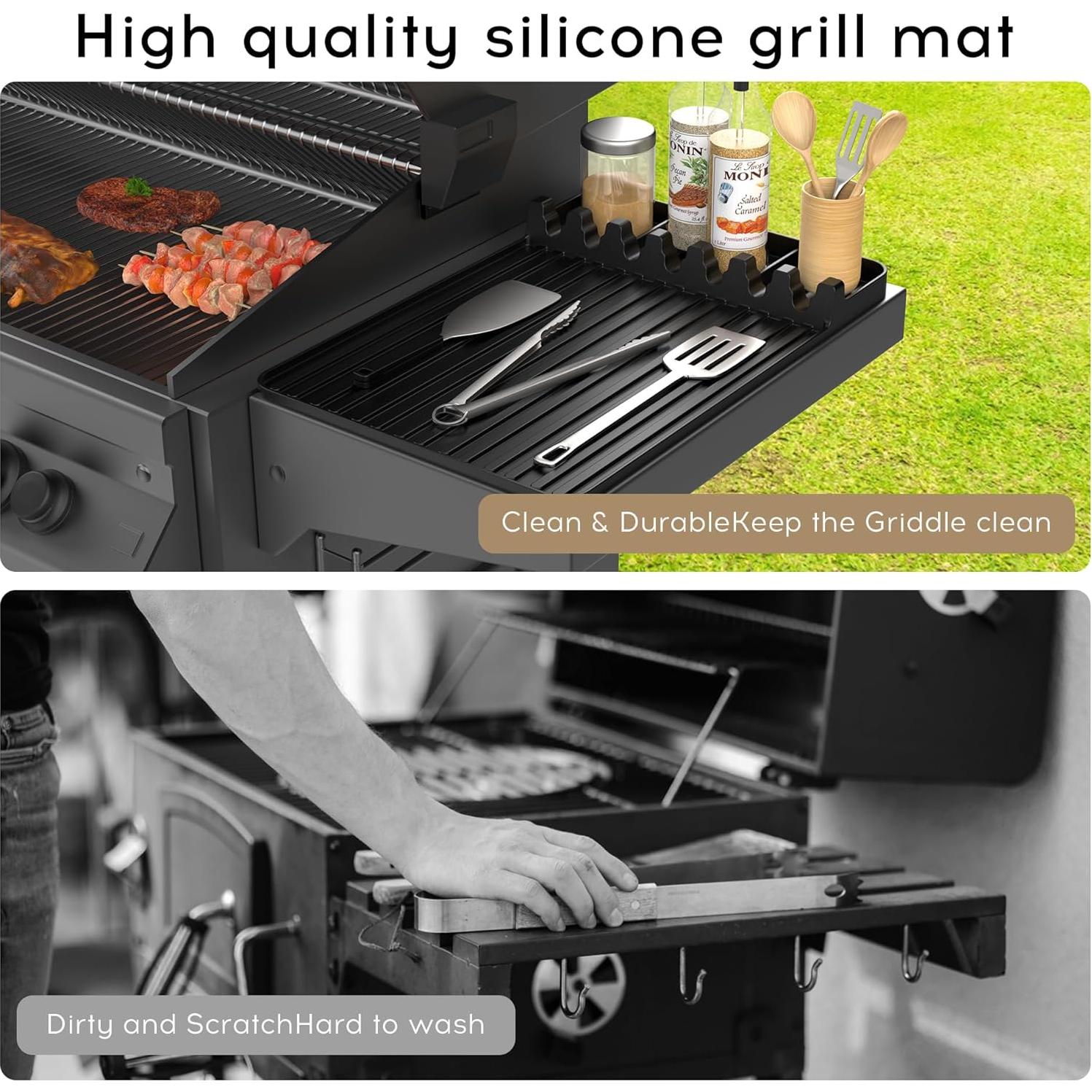 Alfombrilla de Silicona para BBQ Blackstone 39.37x26.92cm