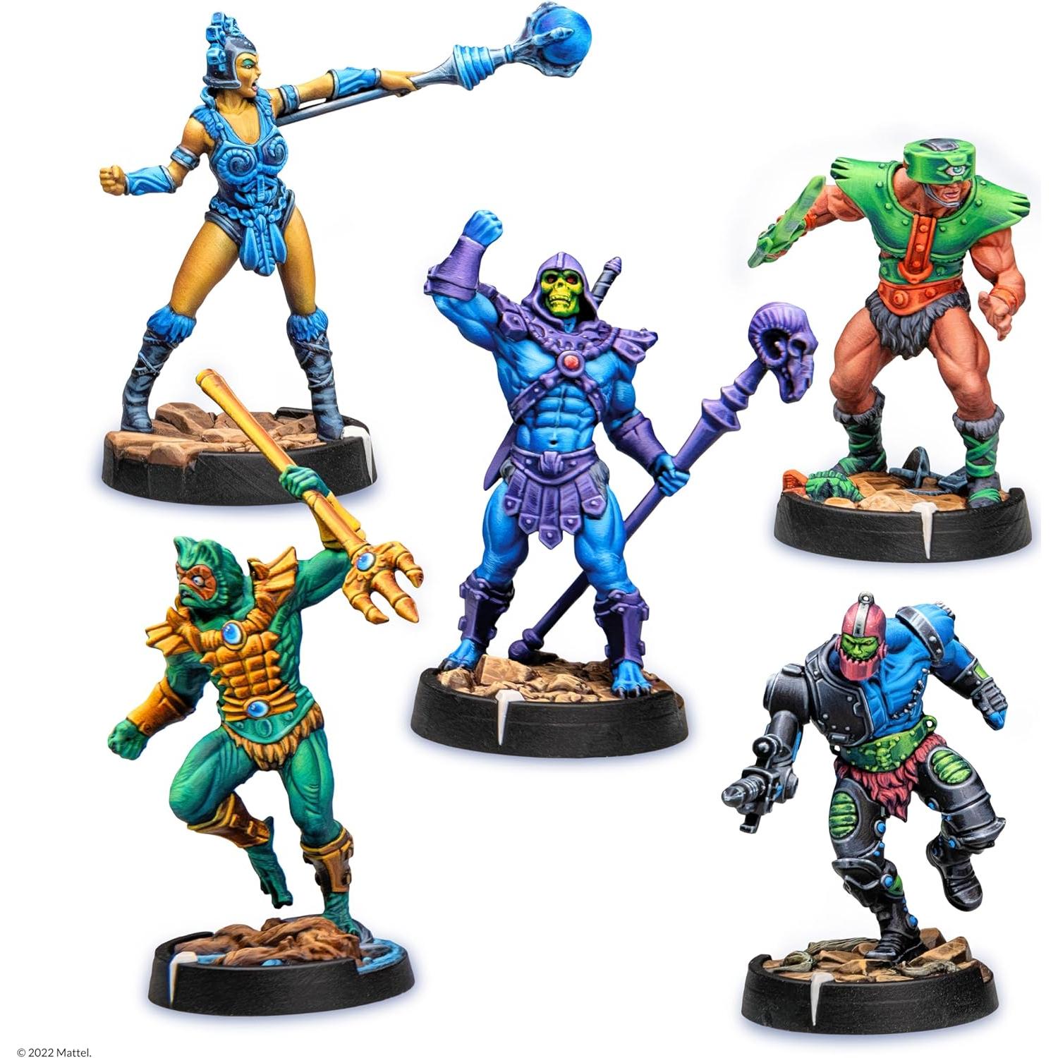 Juego de Mesa RPG Masters of the Universe Battleground - Archon Studio - 10 Miniaturas