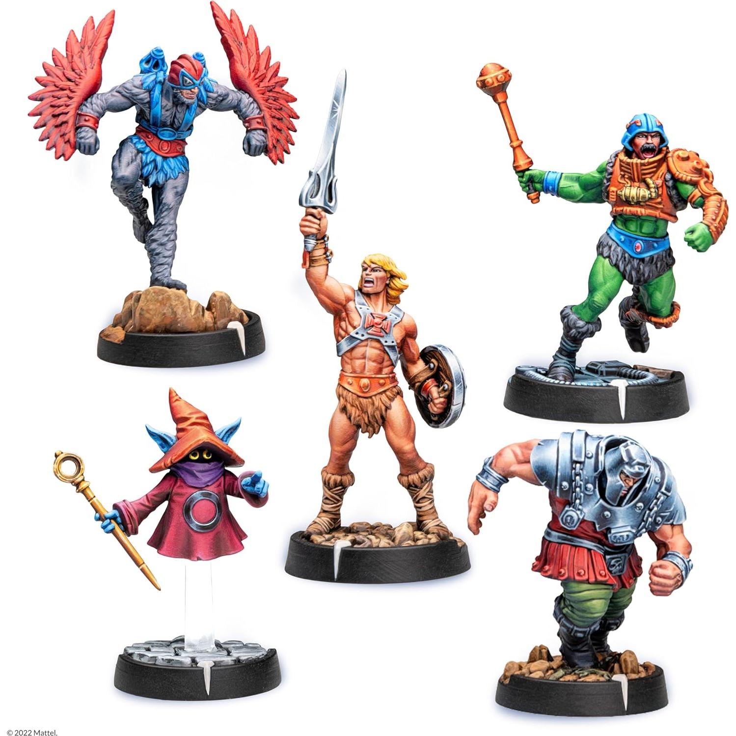 Juego de Mesa RPG Masters of the Universe Battleground - Archon Studio - 10 Miniaturas