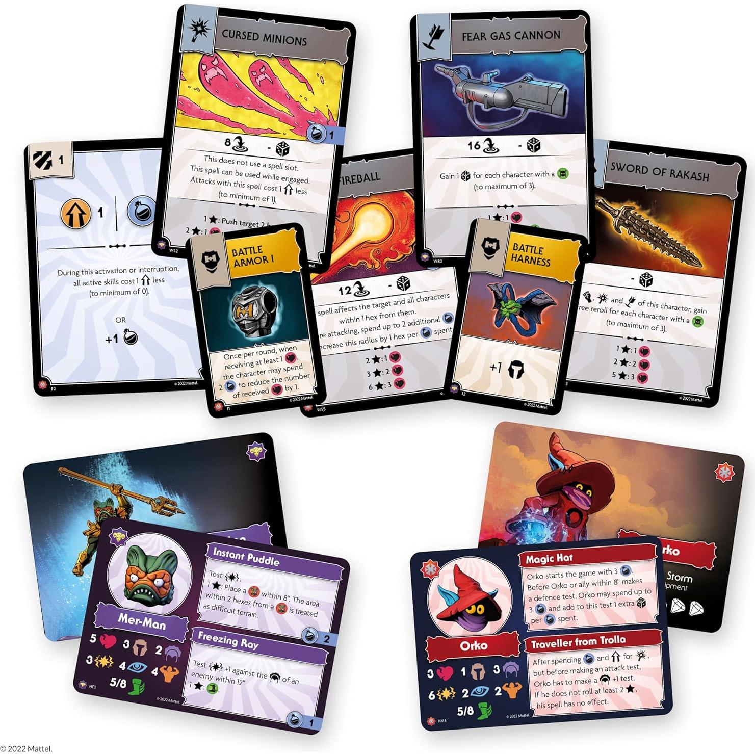 Juego de Mesa RPG Masters of the Universe Battleground - Archon Studio - 10 Miniaturas