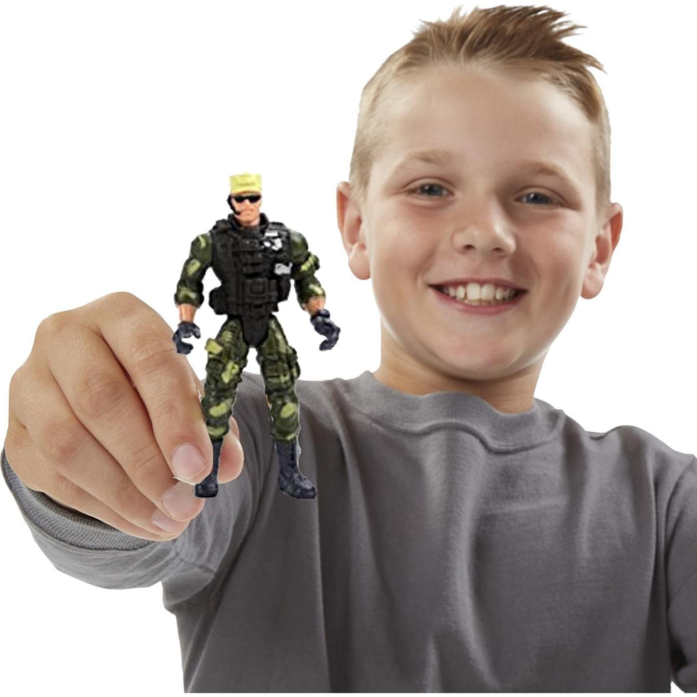 Paquete de 12 Soldados de Juguete Liberty Imports 10,16 cm