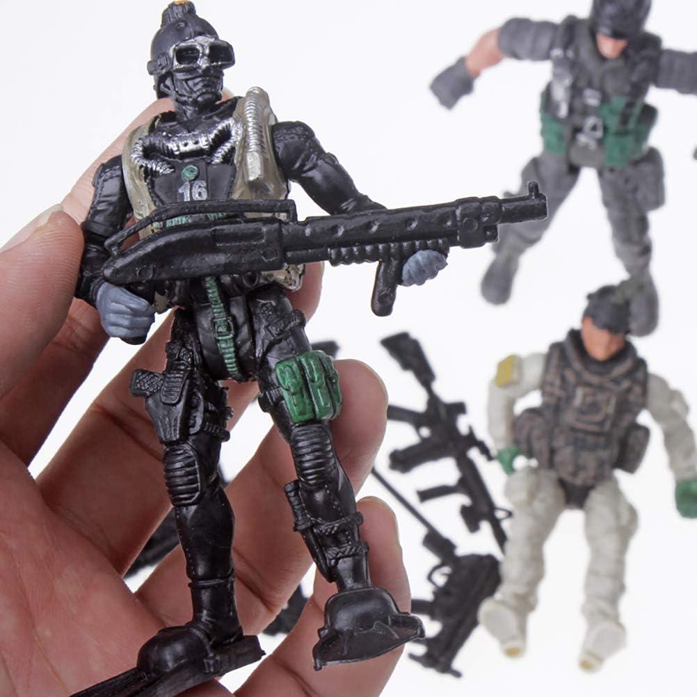 Paquete de 12 Soldados de Juguete Liberty Imports 10,16 cm