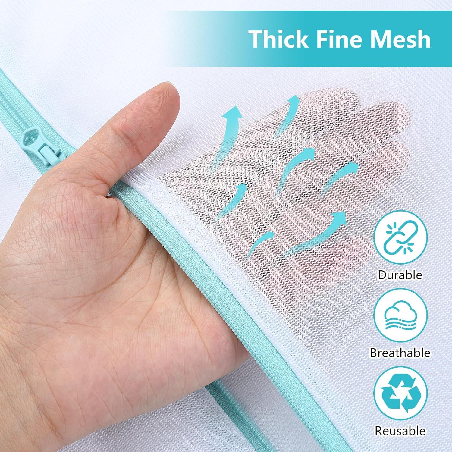 Bolsa de Lavandería OTraki 60x80 cm con Cremallera para Delicados