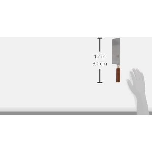 Cuchillo Chino Winco 17.15 cm Acero Inoxidable Mango Madera