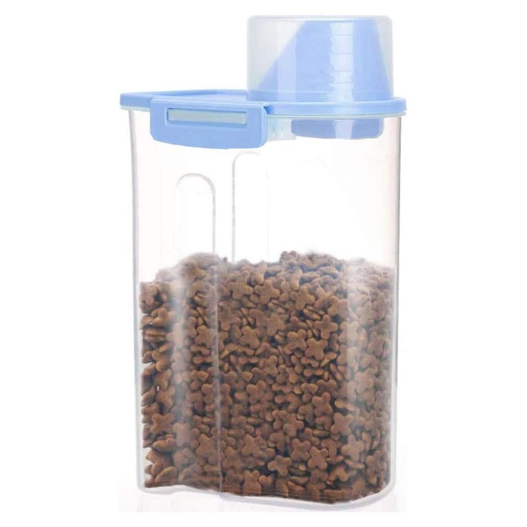Contenedor de Almacenamiento PISSION para Comida de Mascotas Azul