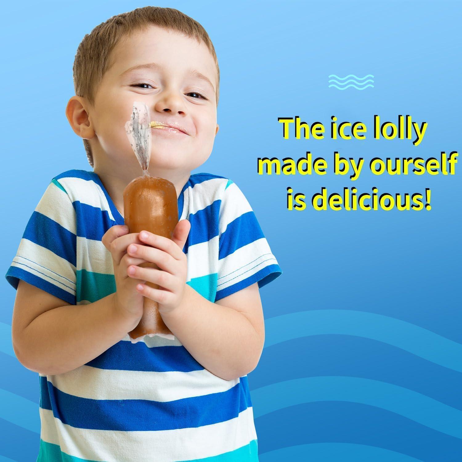 Bolsas de Helado Desechables Boao 240 Piezas con Embudo