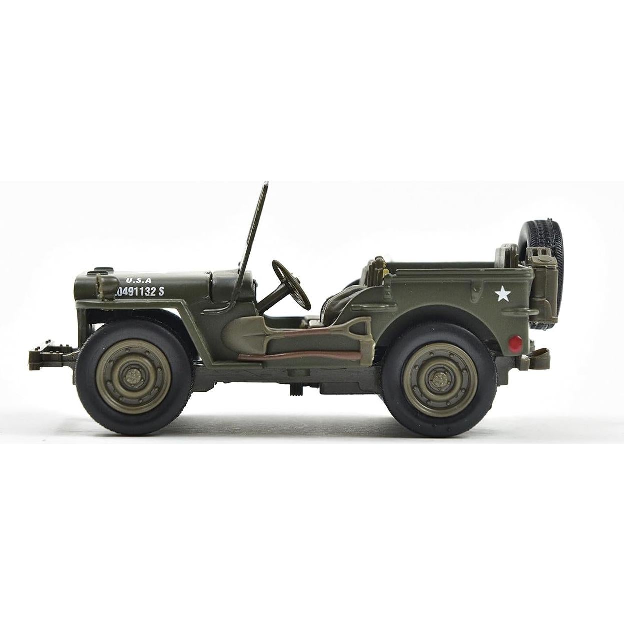 Jeep Willys U.S.A. Ejército Verde 1/32 Diecast New Ray
