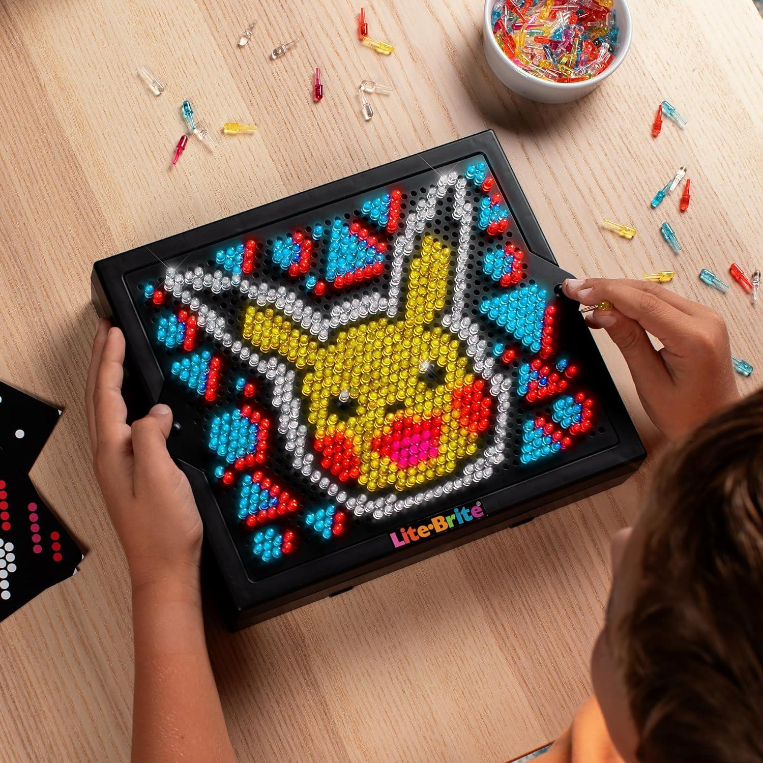 Lite Brite Super Bright HD Pokemon - Juego Creativo 6+