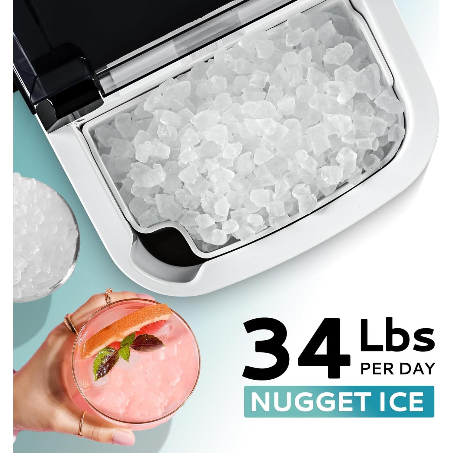 Fabricante de Hielo Tipo Nugget EUHOMY IM-12S-HM 15.88 kg/día
