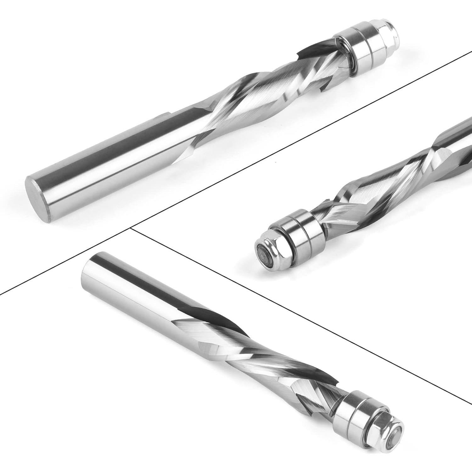 Fresa de enrutador EANOSIC 1/2" vástago 38mm corte plano